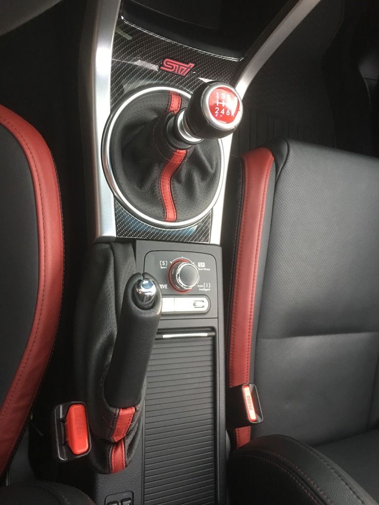 Interior Custom Shift Boot / Parking Brake Boot IW STi Forum